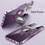 Magnetic Magsafe Plating Plain Phone Case Cover For iPhone 15 14 Pro Max 13 12 11 with Ring Holder
