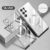 Magnetic Magsafe Wireless Charge Phone Case Plating Clear Back Case Cover For Samsung Galaxy S23 Ultra S22 S21 Plus S24