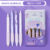 4pcs/Set 0.5mm ST Quick Dry Gel Pens Smooth Writing Retractable Ballpoint Pens Office Student School Stationery Supplies