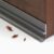1 pcs Plastic Waterproof Self-Adhesive Solid Color Door Bottom Seal For Soundproof, Insect And Windproof
