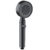 5 Mode Adjustable High Pressure Shower One-key Stop Water Massage Shower Head Water Saving Black Shower Bathroom Accessories