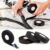 9/15/19/25/32mm Heat-resistant Cloth Tape Black Velvet Wiring Harness Tape Acrylic Glue Series Car Wiring Harness Wrapping