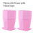 Flower Pot Set Plastic Color Breathable Mini Gardening Plant Tools Household Balcony Desktop Greenery Succulent Flowerpot TMZ