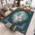 VIKAMA New Chinese living Room Carpet Full Study Office Carpet Household Wear-resistant non-slip classical style crystal velvet