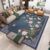 Chinese Style Crystal Velvet Carpet New Chinese Living Room Tea Table Carpet Mat Zen Tea Room Study Sofa Bedroom Carpet