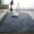 Tie-dye plush living room upholstery carpet Modern sofa coffee table Girls bedroom bed Furry carpet non-slip washable floor mat