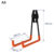 Heavy Duty Metal Hook Garage Organizer Wall Mount Bicycle Hanger Hooks Wall Mount Anti-slip Storage Hook For Ladders Garden Tool