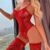 Sexy Lingerie One-Piece Bodysuit Women Transparent Jumpsuit Sheer Mesh Underwear Halter Erotic Fishnet Crystal Diamond Costumes