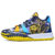 Men’s basketball shoes, breathable high top shoes, graffiti friction sound casual sports shoes