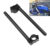 Motorcycle Universal Cafe Racer 7/8″ 22MM Clip On Adjustable Handlebar Fork Clamp 31/32/33/35/36/37/39/41/43/45/48/50/51MM