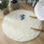 Plush Carpet Fluffy Wool Rug Living Room Carpets Faux Fur Round Mat Kids Room Long Plush Rugs Home Bedroom Decor Shaggy Carpet