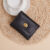 1pc women’s wallet 3-fold short metal buckle niche simple card holder coin purse coin holder