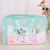 5Pcs PVC Cosmetic Storage Bag Women Transparent Organizer For Makeup Pouch Compression Travelling Bath Bags 5 Color Waterproof