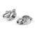 Motorcycle Bike 1″ 25mm HandleBar 10MM Thread Rearview Side Mirror Mount Holder Clamp Adaptor