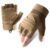 Motorcycle Gloves Z188 Half Finger Outdoor Mountaineering Protection Wear Resistant Non-slip Riding Gloves