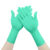 12 inches long sleeve green color disposable nitrile gloves heavy duty 100 pieces a box safety work nitrile gloves