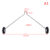 2mm Steel Wire Landing Gear RC Aircraft Fixed Wing Glider Model Wheel Bracket