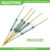 5pcs MKA14103 Reed Switch 1.8*10mm Magnetic Control Switch Green Glass Reed Switches Glass Normally Open NO Contact For Sensors