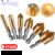 6 Pcs Countersink Drill Bit Set 1/4” Hex Shank HSS 5 Flute Countersink 90 Degree Wood Chamfering Cutter Woodworking Tools