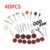 40PCS Micro Abrasive Tool Set Electric Drill Multi-Rotor Tool Sharpening Rotary Polishing Kit For Sanding Grinding Polishing