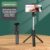 Selfie Stick Wireless Tripod Stand with Light Bluetooth Remote Extendable Tripod for iPhone Mobile Phone Tiktok Live Streaming