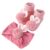 New Cute Cartoon Bunny Baby Socks for Boys Girls Winter Warm Soft Non-Slip Socks Newborn Infant Short Socks with Headband 0-12M