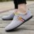 2024 Men Casual Shoes Lace-up Canvas Work Shoes Outdoor Breathable Casual Sneakers Non-Slip Man Hiking Footwear Summer Versatile