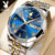 PLAYBOY Luxury Fashion Men’s Quartz Watches Original Stainless Steel Waterproof Watches for Men Best Selling Men’s Wrist Watches