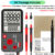BSIDE New Large Screen Digital Multimeter Multi-function Intelligent Tester AC/DC Voltage Resistance Capacitance NCV Hz Tester