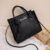 Bag women 2023 trendy ladies bags fashion casual lychee pattern one shoulder small square bag