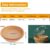 50pcs Non-Stick Disposable Air Fryer Liners  Parchment Paper for Baking Roasting Microwaving Oil Water Proof Blister Packaging