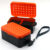 Fishing Tackle Box Fishing Box 2 Compartment Double-Layer Fishing Lure Bait Storage Box with Hand Rope Live Bait Box for Fishing