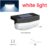 VzzUoo LED Solar Stair Light Waterproof Outdoor Garden Passage Courtyard Terrace Guardrail Step Light Landscape Light