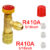 R22 R410 Refrigerant Charging Valve Air Conditioning Refrigerant Liquid Safety Valve Copper and Fluorine Safety Valve