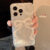 Colored Laser Milky White Pearl Butterfly Phone Case For iPhone15 14 13 12 11 Pro Max X XR XSMAX  TPU  Cover New Products