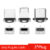 540 Rotate 3A Magnetic Cables Micro USB Type C Cable Mobile Phone Magnet Charger Wire Cord Micro Type C Cable For iPhone Xiaomi