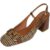 Women’s Sandals 2022 Spring and Summer New Fashion Sandals Square Toe French Retro Heelless Metal Buckle Thick Heel Single-Layer Shoes for Women