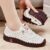 Amazon Women’s 2023 Spring and Summer New Casual Breathable Mesh Shoes All-match Hollow Single-layer Shoes Lightweight Trendy Foreign Trade Women’s Shoes