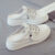 2023 new summer half slippers white shoes women’s shoes outer wear lazy ins fashion sandals closed toe fashion slippers
