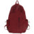 Large Capacity Laptop Backpack Men’s Lightweight Fashionable Solid Color College Student Schoolbag Junior High School Student Backpack
