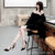 2022 Spring and Autumn New Fresh Style French Girl High Heels Pointed Cross Strap Stiletto Heel Suede Fashion Single-layer Shoes