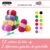 12pcs Milk Cotton Knitting Yarn With 2 Crochets, Soft Blended Cotton Thread For Hand Knitting Sweater Baby Yarn 25g/Ball