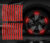 20pcs Motorcycle Car Wheel Hub Reflective Sticker For Night Driving Luminous Decoration Crystal warning safety sign Sticker