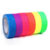 5Meter 6 Colors Neon Gaffer Cloth Tape Fluorescent Rainbow Color Party Non-Reflective Glow in The Dark Tape Under UV Black Light