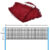 1pc Portable Badminton Net Sports Practice Recreation Fitness Activities Competition With Standard Ball Net