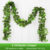 2.1M Artificial Plant Green Ivy Leaf Garland Silk Wall Hanging Vine Home Garden Decoration Wedding Party DIY Fake Wreath Leaves