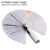 Metric Thickness Feeler Gauge 32 Blades Set Tappet With Brass Gap Measure Tool Range 0.04mm 0.88mm Valve Motorcycle Measurement