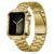 For Apple Watch Ultra Band 49mm 45mm 44mm 42mm 41mm 40mm 38mm Stainless Steel Strap with TPU Case IWatch Bracelet 9 8 7 6 5 4 SE
