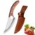 Boning Knife Meat Cutting Fruit Knives Wooden Handle Hnadmade Forge Knife Multifunctional Kitchen Knife with Knife Cover