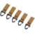 2/5/10pcs Nylon Webbing Carabiner Military Supplies Gloves Hook Outdoor Tactical Glove Climbing Rope Anti-lost Camping Hanging Buckle